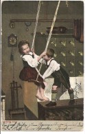 Motiv, Kinder Spielen 1908 - Portretten