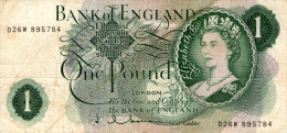 GB,one Pound,1962,P.374c,as Scan - 1 Pond