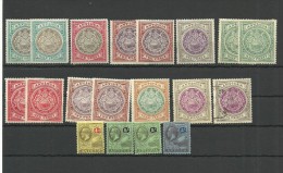 Antigua. Conjunto De 19 Sellos Nuevos(1 Usado) Valor 171.50 Euros - 1858-1960 Kolonie Van De Kroon