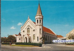 AW.- Oranjestad. Saint Franciscus Church At Oranjestad, Aruba. 2 Scans - Aruba