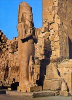Loxor - Statue Of Phrao Pinutem And His Wife - Egypt - Formato Grande Non Viaggiata - Louxor