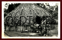 LIBERIA - A TYPICAL HOUSE - 1950 REAL PHOTO PC - Liberia