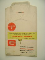 PUBBLICITARIO CAMICIA GORENA TEXYLON  PADOVA     BROCHURE DEPLIANT  TESSUTI - Autres & Non Classés