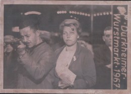 Carte-Photo Tir à La Carabine à La Foire Dürkheimer Wurstmarkt 1967 - Foires