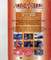 TARIFS  TELECARTES  ALLO COLLEC  Vente Sur Offre   Année 2000 - Livres & CDs