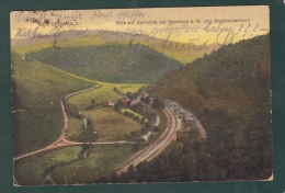 Der Odenwald - Blick Auf Gaimuhle Bei Eberbach A. N. Und Waldkatzenbach - Germany - Stamps ( 2 Scans ) - Odenwald