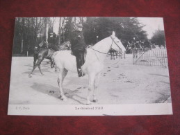 WW1 General Pau On His Horse  Old Postcard (#546) - Personajes