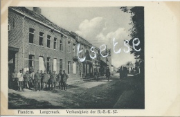 Langemark - Verbandpaltz Der R.-S.-K.52 - Duitse Soldaten  - Duitse Postkaart ( Verso Zien ) - Langemark-Poelkapelle