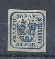 140016589  RUMANIA  YVERT  Nº  9  */MH - 1858-1880 Moldavia & Principality