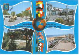 CPM 66 - Canet Plage - Camping Brasilia - Canet En Roussillon