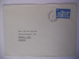 Finland Lettre De Helsinki 1957 Pour Zurich - Storia Postale