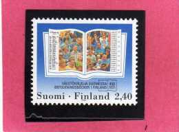 SUOMI FINLAND FINLANDIA 1994 POPULATION REGISTERS 450TH ANNIVERSARY CENSIMENTO REGISTRAZIONE DELLA POPOLAZIONE MNH - Neufs