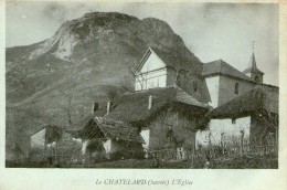 SAVOIE @@ LE CHATELARD  @@ L'EGLISE - Le Chatelard