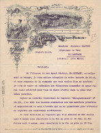 69 - RHÔNE - Lyon - Facture - Etablissements Lithographiques - B. ARNAUD - - Printing & Stationeries