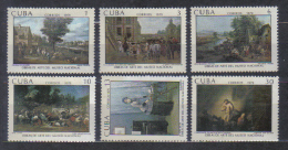 Cuba Mi 2373-2378 Paintings In National Museum 1979 MNH - Nuevos