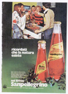 1974 - Bitter Sanpellegrino ( Flipper )- 1 Pag. Pubblicità Cm. 13 X 18 - Licor Espirituoso