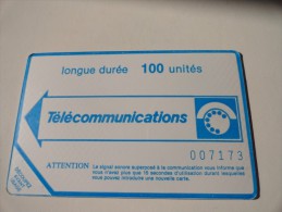 TOP & RARE : LONGUE DURÉE 100 UNITÉS TÉLÉCOMMUNICATIONS  NR°   007173 - Télécartes Holographiques