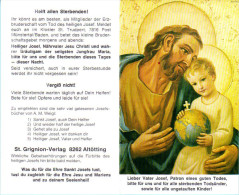 Altötting - Kleines Gebets Faltblatt - Altoetting