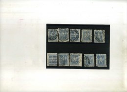 - GRECE 1911/23 . TIMBRES DE 5D. 1911/22  .  OBLITERES  . OBLITERATIONS . - Postembleem & Poststempel