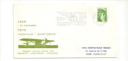 092 Tamatave  Saint Denis Goulette  26 11 1979 - Erst- U. Sonderflugbriefe