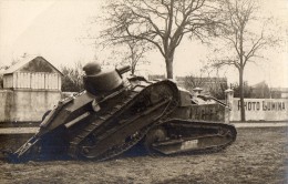 CPA 799 - MILITARIA - Carte Photo Militaire - Char - Tank - Rcc - Materiale