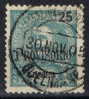 Sello ZAMBEZIA, Colonia Portuguesa 1902, Provisorio 25 Ctvos º - Zambezië