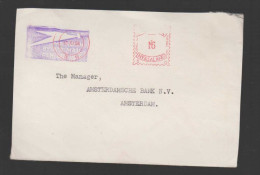 Rhodesia Nyasaland 1954 Meter Airmail Cover To Netherlands - Rhodésie & Nyasaland (1954-1963)