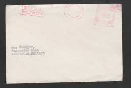 Rhodesia Nyasaland 1956 Meter Cover BULAWAYO To Netherlands - Rhodésie & Nyasaland (1954-1963)