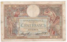 - Billet De 100 FRANCS "LUC OLIVIER MERSON" Du 08/10/1936 - - 100 F 1908-1939 ''Luc Olivier Merson''