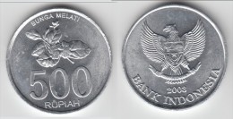 TOP QUALITY **** INDONESIE - INDONESIA - 500 RUPIAH 2003 BUNGA MELATI **** EN ACHAT IMMEDIAT - Indonésie