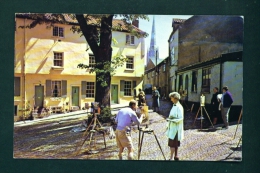 ENGLAND  -  Norwich  Elm Hill And The Cathedral   Unused Postcard As Scan - Norwich