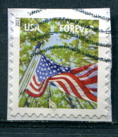 Etats Unis 2013 - YT 4607 (o) Sur Fragment - Usados