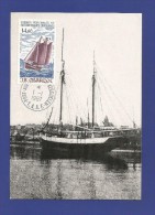 Frankreich / Kolonien / TAAF 1987 Mi.Nr. 228 , Segelschiff " J.B.Charcot - Maximumkarte - 1. Jan. 1987 - Oblitérés