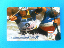 US CANOE And KAYAK Team  ( Usa AT&T Prepaid Card ) Kayaking Kayac Kajak Kayacing Kajaking Canoeing Canoa Paddel Kanu - AT&T