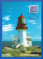 Norwegen; Maximum Card; Leuchtturm Lindesnes; 1991 - Cartoline Maximum