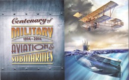 Australia 2014 Military Aviation & Submarines Centenary Presentation Pack - Presentation Packs