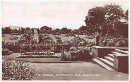 The Gardens, Pittencrieff Glen, Dunfermline, Scotland - Valentine's Used 1946 - Fife