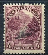 Newfoundland 1923 4 Cent Humber River Issue #134 - 1908-1947