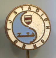 Figure Skating, TJ Stadion BRNO, Vintage Pin, Badge, Enamel - Pattinaggio Artistico