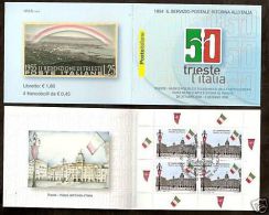 2004 ITALIA USATO LIBRETTO TRIESTE ANNULLO FDC 1 GIORNO - ED - Libretti