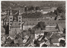 Amorbach - S/w Abteikirche Schloß Und Schloßmühle - Amorbach