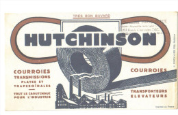 Buvard Ancien  "Hutchinson"   Courroies - H