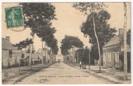 72 - CONLIE - Route Du Mans, Arrivée à Conlie - 1911 - Conlie