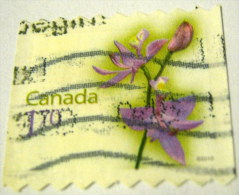 Canada 2010 Flower $1.70 - Used - Usati