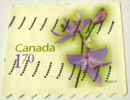 Canada 2010 Flower $1.70 - Used - Gebruikt