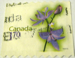 Canada 2010 Flower $1.70 - Used - Usati