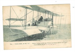 BUC - Paris Rome 28 Mai 1911 - Biplan Farman Piloté Par Prince De Nyssol - Buc