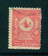 TURKEY  -  1901 For Foreign Mail  20pa  Used As Scan - Usados