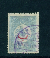 TURKEY  -  1908  1pi  Used As Scan - Usati