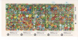 ISRAËL 1978 FEUILLET FLEURS NEUFS **  VOIR SCAN - Nuevos (sin Tab)